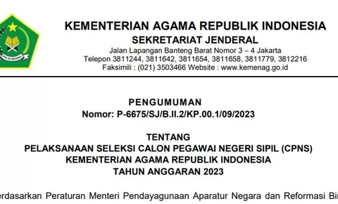 Ternyata Hanya Lulusan dari Jurusan Ini Bisa Ikut Pendaftaran CPNS Kemenag 2023 untuk Provinsi Riau, Apa Saja