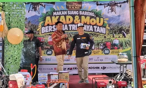Tridjaya Group ekspansi ke sektor pertanian, Tridjaya Tani gandeng DJI Agriculture