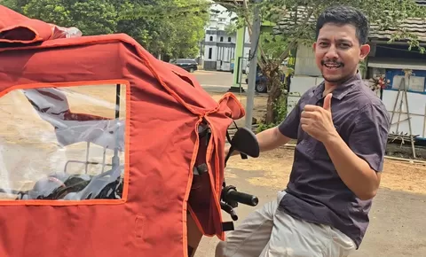 200 Becak listrik bantuan Prabowo tiba di Subang, Yayang: Jangan dijual