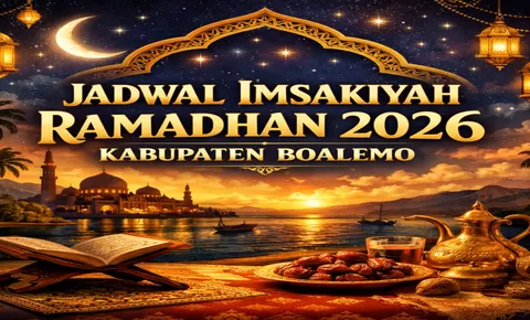 Cek Sekarang! Jadwal Imsakiyah Kabupaten Boalemo Ramadhan 2026 Lengkap 30 Hari