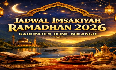 Catat di Sini! Jadwal Imsak dan Buka Puasa Bone Bolango Ramadhan 2026 Full Sebulan