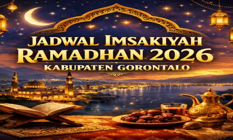Simak Lengkap! Jadwal Imsakiyah Kabupaten Gorontalo Ramadhan 2026 Full 30 Hari Lengkap dengan Waktu Sholat