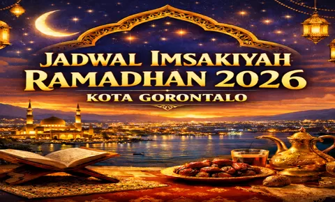 Ayo Lihat Jadwal Resmi dari Kemenag! Imsakiyah Kota Gorontalo Ramadhan 1447 H / 2026 M Lengkap 30 Hari