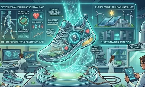 Keren! BRIN Kembangkan Sepatu Pintar Untuk Deteksi Gangguan Kesehatan
