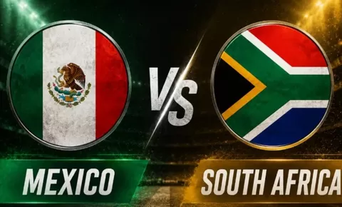 Prediksi Meksiko Vs Afrika Selatan, Bafana Bafana Tantang Tuan Rumah El Tri di Partai Pembuka Piala Dunia 2026