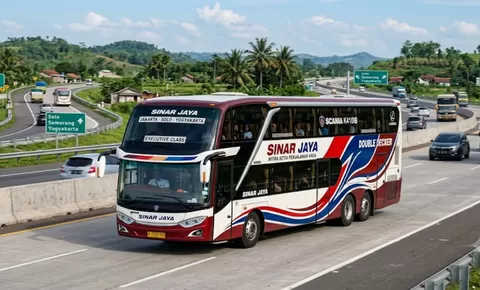 Info Perjalanan Bus Sinar Jaya Juni 2026 Rute Semarang – Brebes – Cirebon – Sumedang – Bandung Lengkap Estimasi Tiba