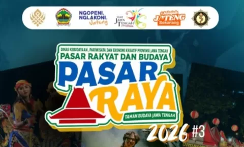 Ayo Sedulur Warga Solo Hadirilah Pasar Rakyat dan Budaya: Pasar Raya 2026 Pada 20 – 31 Juli di Taman Budaya Jawa Tengah, Dijamin Gayeng Abis!