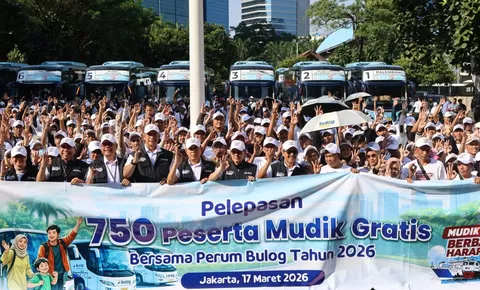 BULOG Fasilitasi 750 Pemudik Lewat Program Mudik Gratis BUMN 2026