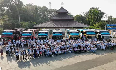 PERURI Fasilitasi 500 Pemudik Lewat Program Mudik Bersama BUMN 2026