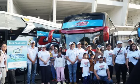 InJourney Hospitality Hadirkan Mudik Aman, Berbagi Harapan 2026, Berangkatkan Ribuan Pemudik ke Berbagai Daerah