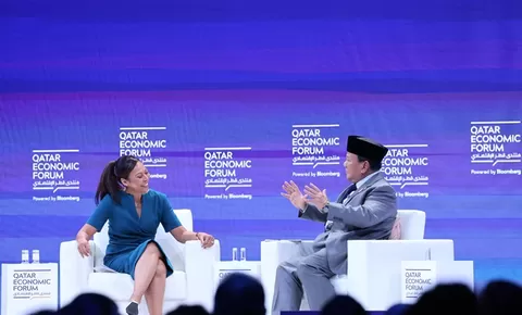 Hadiri Qatar Economic Forum, Prabowo Optimistis Ekonomi Indonesia Mampu Tumbuh 8 Persen Dalam 2-3 Tahun ke Depan