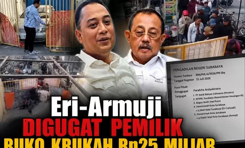 Eri-Armuji Digugat Pemilik Ruko Krukah Rp25 Miliar