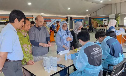 200 Relawan Bencana Jatim Jalani Cek Kesehatan Fisik dan Mental, Gandeng BRIN-CIS Jepang