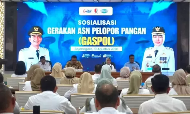 Beras lokal Rajekwesi tandai peluncurkan Gerakan ASN Peduli Pangan Pemkab Bojonegoro 