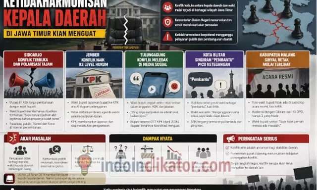 Ketidakharmonisan Kepala Daerah Jawa Timur Menguat, Apa yang Sebenarnya Terjadi?