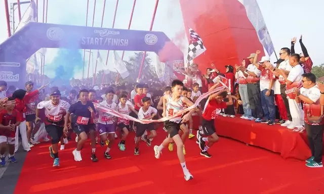 Dharmasraya Merah Putih Run 2026 Meriah, Ini Daftar Juara Kategori Putra dan Putri