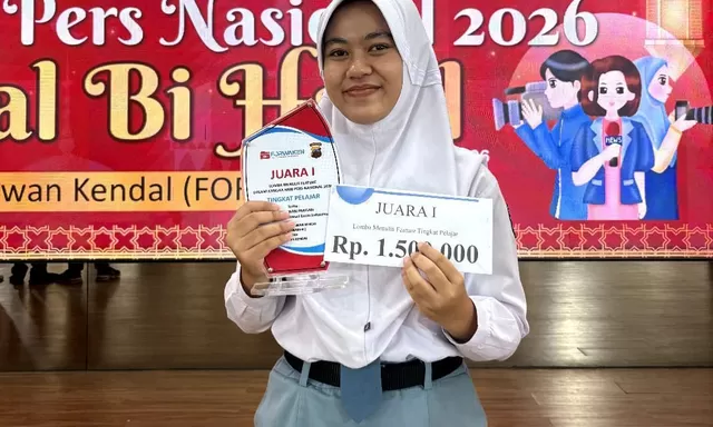 Kisah Kompos Angkat Nama SMAN 1 Weleri, Siswi Ini Sabet Juara 1 Lomba Hari Pers Kendal