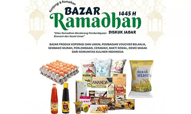 Kuy Serbu Sembako Murah di Bazar Ramadhan 1445 H Diskuk Jabar, Kesempatan Belanja Hemat dan Berkah Jelang Lebaran Idul Fitri!
