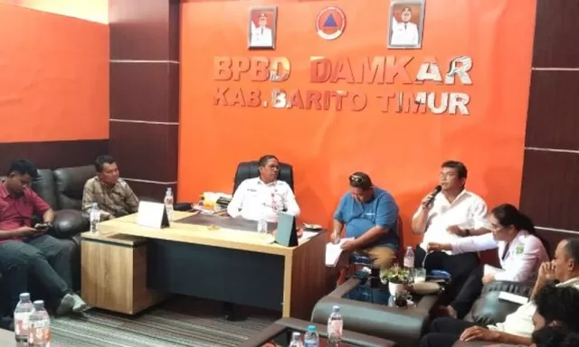 BPBD Bartim : Penghargaan untuk PT Bartim Coalindo Murni Apresiasi Bantuan Bencana