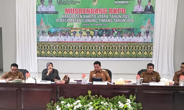 Ketua DPRD Barito Utara Hadiri Musrenbang RKPD 2027 Gunung Timang, Fokus Kawal Aspirasi dan Prioritas Pembangunan