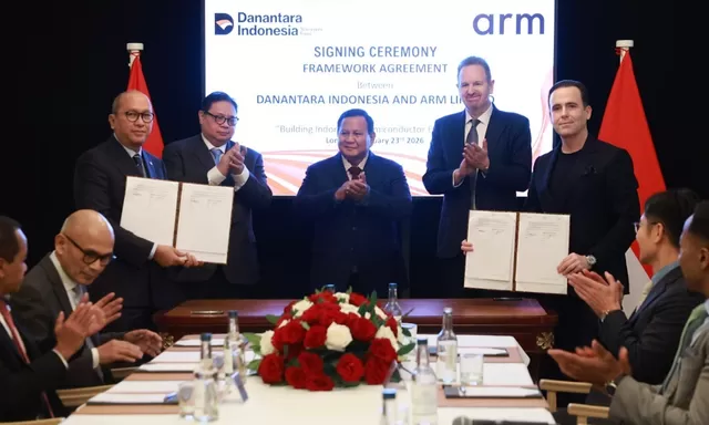 Prabowo Saksikan Kerja Sama Danantara–Arm Limited di London, Targetkan 15.000 Insinyur dan Indonesia Jadi Pemain Chip Global