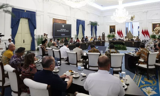 Elite Politik Berkumpul, Prabowo Tekankan Soliditas Nasional Menghadapi Ancaman Krisis Global