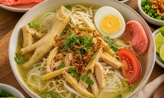 Resep Soto Ayam Kuah Bening Ala Rumahan, Gurih Segar dengan Bumbu Rempah Meresap