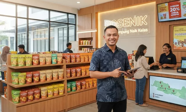 Kisah Sukses Owner Posenik: Mantan Jurnalis Bangun Bisnis Cemilan hingga Punya 7 Cabang