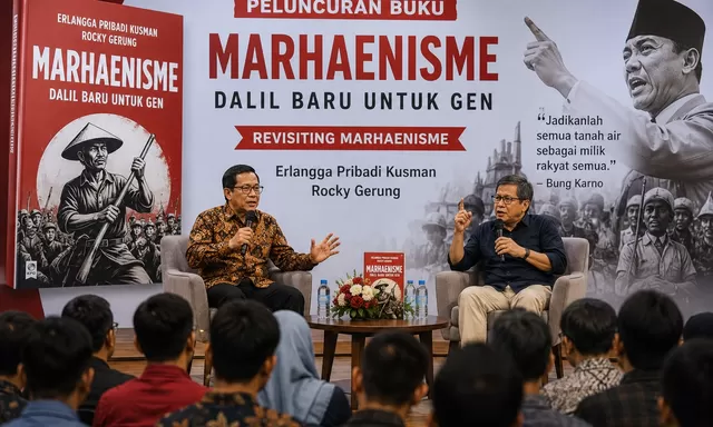 Rocky Gerung Luncurkan Buku Marhaenisme, Pramono Anung Ungkap Program Pendidikan hingga Sekolah Rakyat