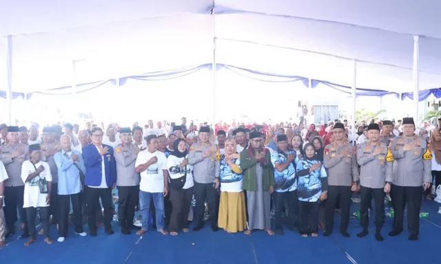 Polairud Polda Metro Jaya Gelar Doa Bersama untuk Korban Bencana Aceh, Sumut dan Sumbar