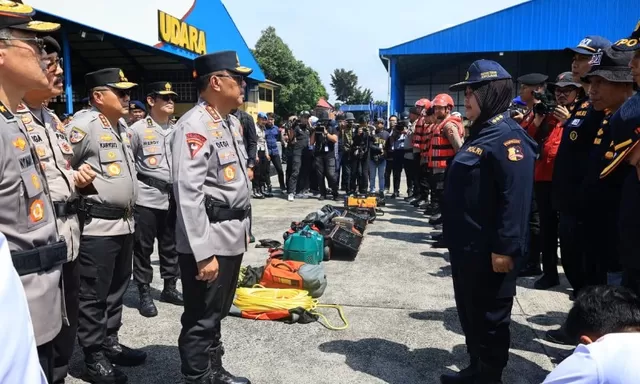 Polri Gelar Apel Pergeseran Pasukan, Tegaskan Komitmen Percepatan Bantuan Bencana