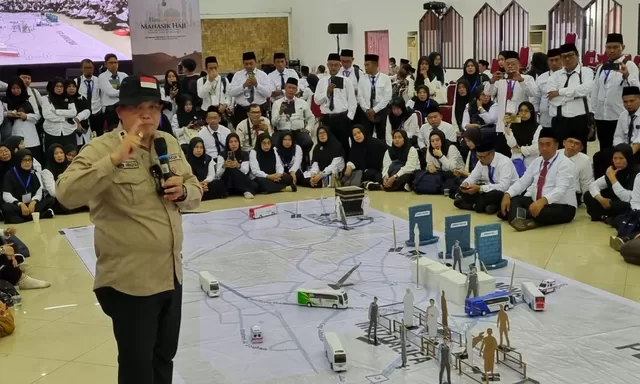 Jelang Keberangkatan Jemaah Haji, Petugas Haji Diuji Kesiapan Menghadapi Puncak Armuzna Melalui Gladi Posko