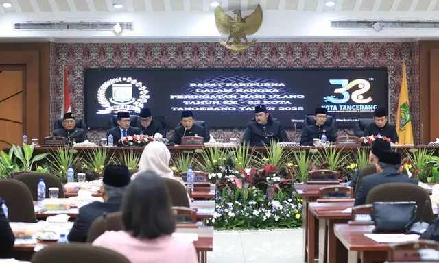 HUT Ke-32 Kota Tangerang, DPRD Ajak Seluruh Pihak Perkuat Sinergi dan Kolaborasi