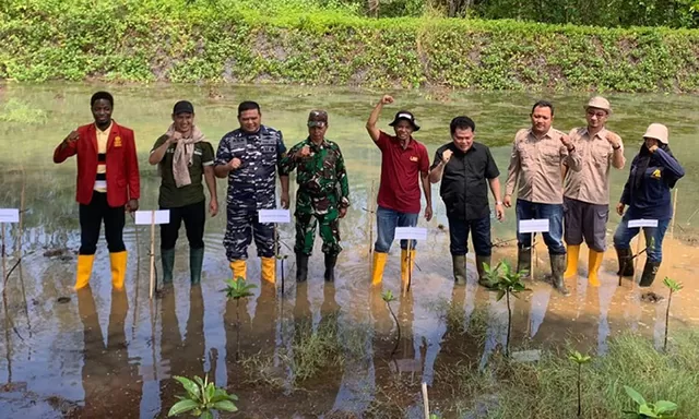 Majelis Lingkungan Hidup PP Muhammadiyah tanam 1.000 pohon mangrove di Pasir Kadilangu Kulon Progo, ini tujuannya