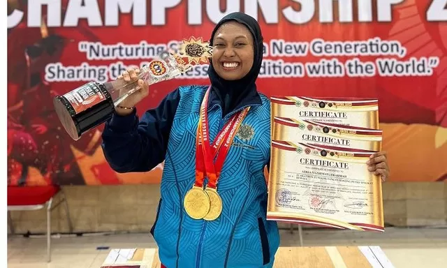 Kejuaraan Tapak Suci World Championship 2025 sukses digelar, murid Muallimaat Yogya terpilih sebagai Pesilat Terbaik Putri