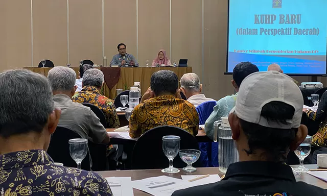 Penyuluhan KUHP Baru dalam Perspektif Daerah, Begini Penjelasan Kemenkum DIY