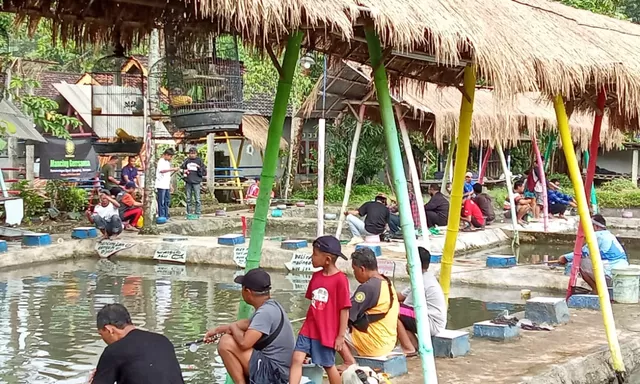 Jurnalis Yogyakarta Rajut Silaturahmi dan Lepas Penat Lewat Mancing Gerrsama