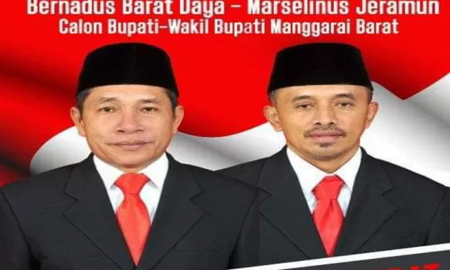 Besok Pasangan BERSAMA Daftar ke KPU Manggarai Barat sebagai Bakal Calon Bupati dan Wakil Bupati