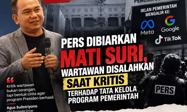Jangan Matikan Pers Saat Program Pemerintah Dikritik