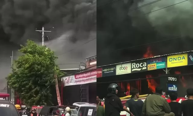 Kebakaran Trans Home Sleman Tewaskan Dua Karyawan, Bangunan 3 Lantai dan Basement Ludes Terbakar