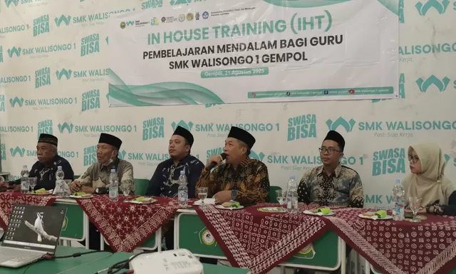 SMK Walisongo 1 Gempol Gelar In House Training (IHT) Pembelajaran Mendalam