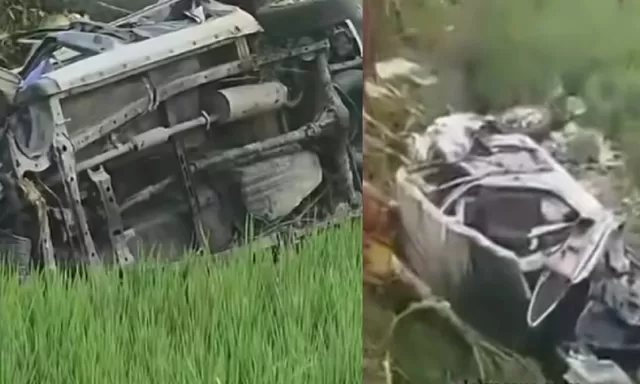 Mobil Pengantar Jemaah Calon Haji Tertemper KA Argo Bromo Anggrek di Grobogan, 4 Orang Tewas Termasuk Balita