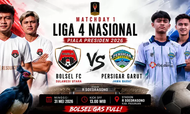 Hari Ini, Laskar Maleo Bolsel FC Siap Tempur Lawan Persigar Garut di Liga 4 Nasional Piala Presiden 2026