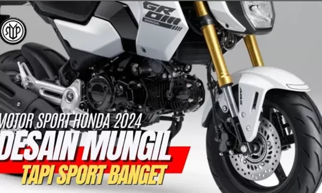 Pembaruan Terbaru Honda Grom 2024 Motor Kecil dengan Tampilan Segar