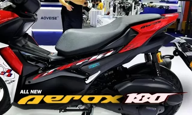 Sudah Pakai Shock SubTank, Tampilan Yamaha Aerox Turbo 180 Edisi 2025 Bocor, Cuma 25 Jutaan?