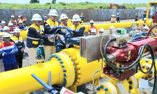 Wamen ESDM Resmikan Pengaliran Gas Pipa Cisem 2, Dukung Industri dan Investasi Nasional