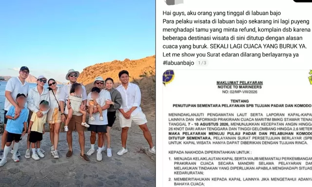Curhatan pelaku pariwisata Labuan Bajo usai viral foto liburan Jessica Mila cs di Pulau Padar