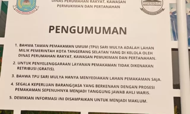 Keresahan Warga Tangerang Selatan Soal Biaya Pemakaman: Memahami Retribusi, Regulasi, dan Semangat Pelayanan Publik