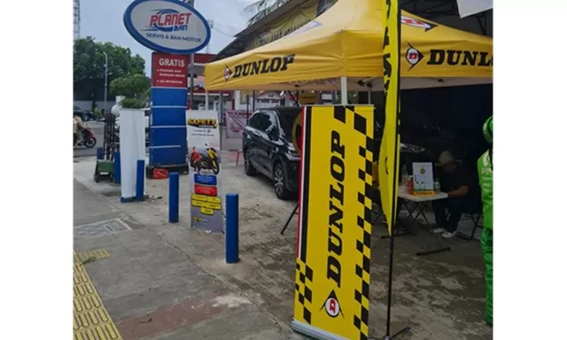 Dunlop dan Planet Ban Gelar Edukasi Tingkatkan Kesadaran Masyarakat Terhadap Pentingnya Kondisi Ban Motor 