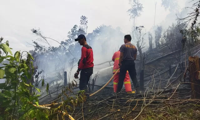 Waspada..!! Sudah 416 Titik Panas di Kalbar, 27 Masuk Kategori Bahaya